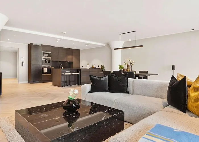High End 2br - Balcony - Harbour View Bergen